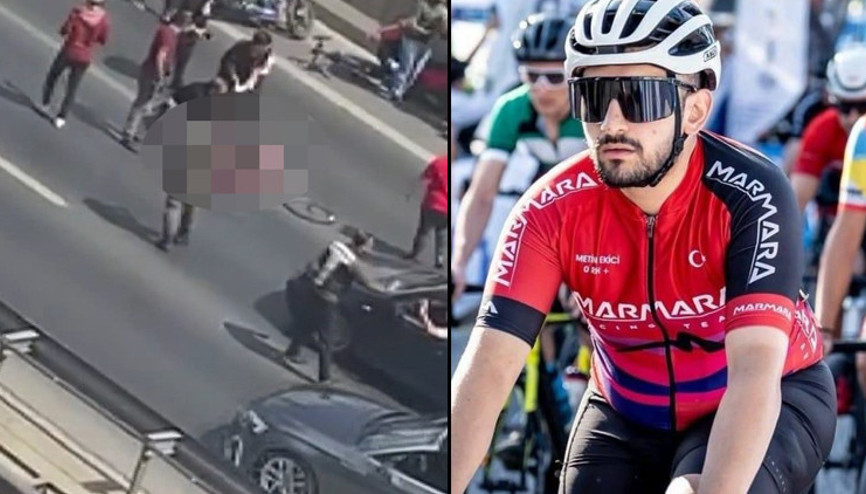 İstanbulda feci kaza: Profesyonel bisiklet sporcusu hayatını kaybetti