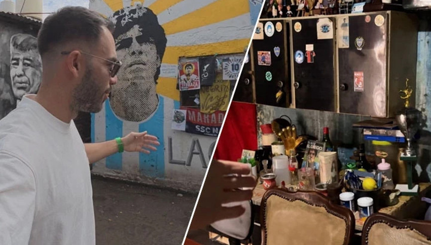 Kuralsız Sokaklar Maradonanın evinde