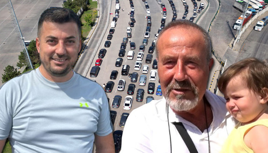 Kilometrelerce araç kuyruğu oluştu Dönüş yolunda hüzün: Hasret kolay dinmiyor, 1 aya sığmıyor