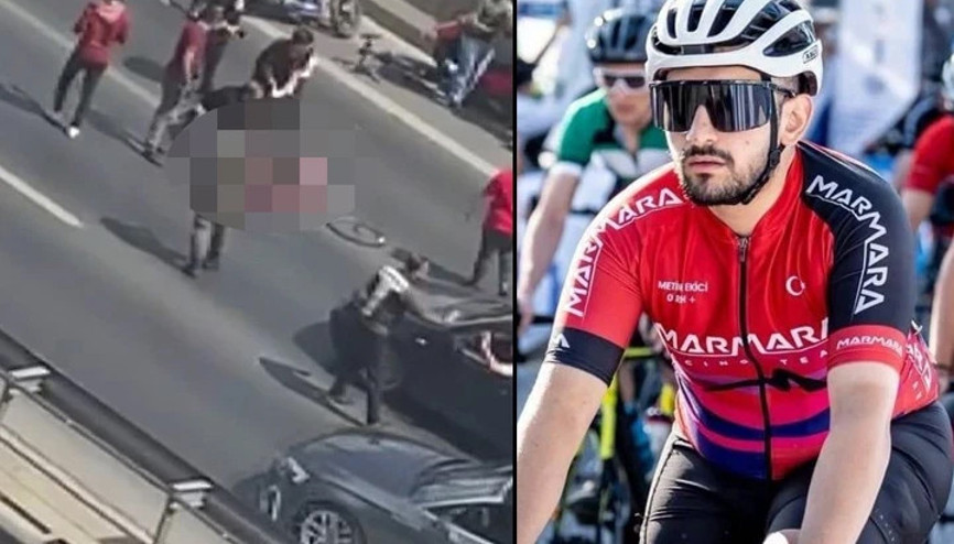 İstanbulda feci kaza: Profesyonel bisiklet sporcusu hayatını kaybetti