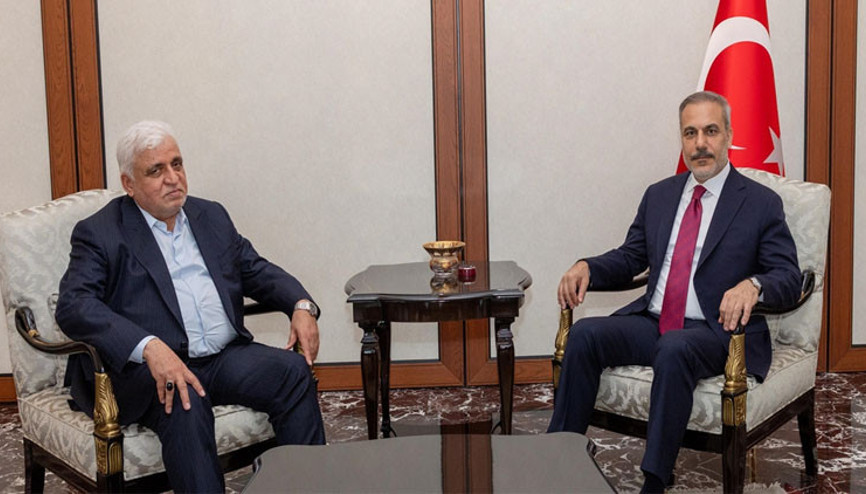 Dışişleri Bakanı Hakan Fidan, Haşdi Şabi Komisyonu Başkanı el-Feyyad ile görüştü