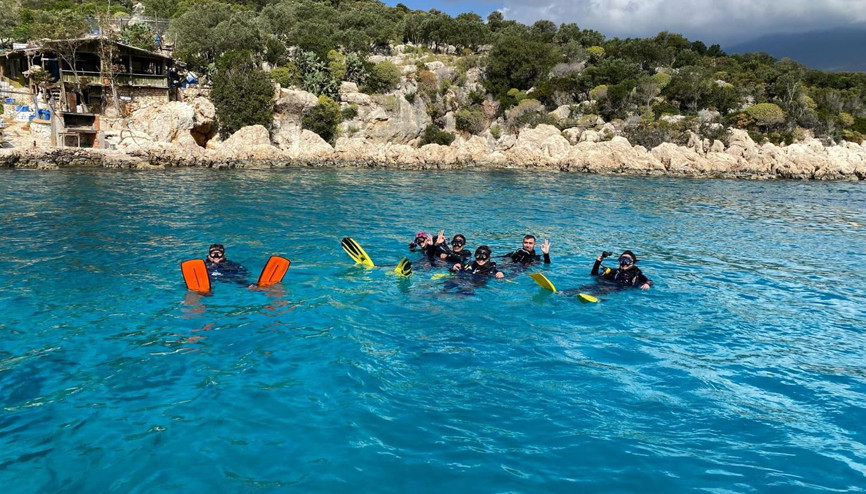 Gri şehrin mavi topluluğu