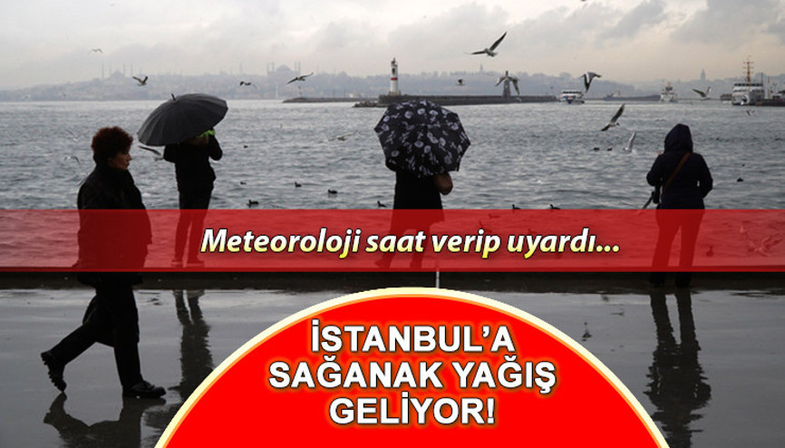 HAVA DURUMU 1 EYLÜL PAZARTESİ || Meteoroloji saat verip uyardı: Sağanak yağış geliyor İstanbula yağmur mu yağacak