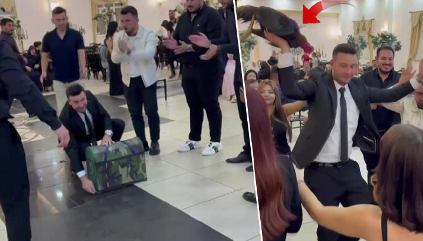 Damada takı yerine 250 bin lira değerindeki horoz hediye edildi Damat şaşkına döndü | Kümesimizin en kıymetlisi