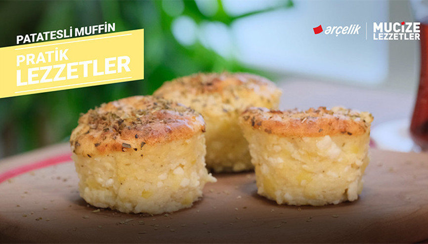 Patates muffin tarifi | Mucize Lezzetler