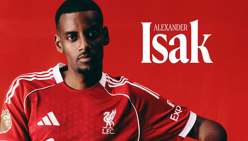 Alexander Isak, Premier Lig rekorunu kırarak Liverpoolda