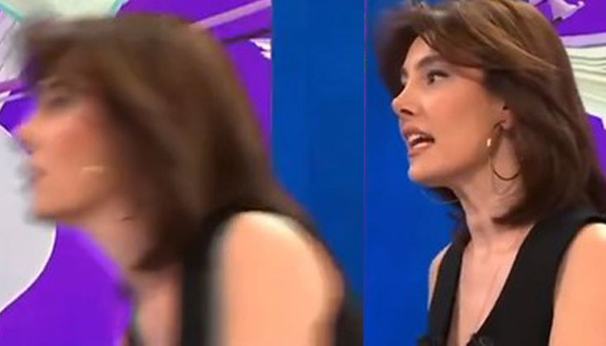 Oyuncu Burcu Binici canlı yayında bayıldı