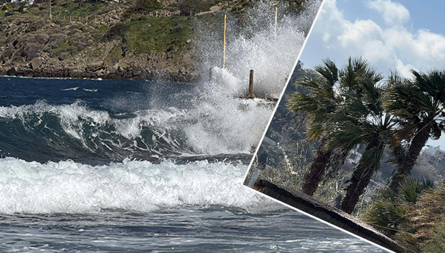 Kuvvetli rüzgar geliyor Kentte feribot seferleri iptal edildi