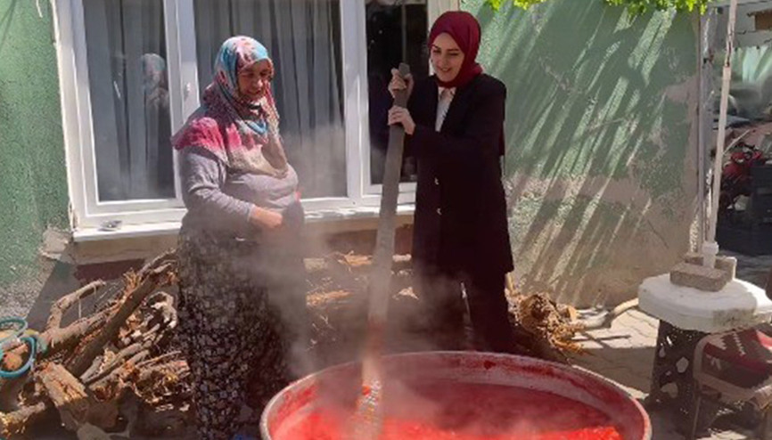 Bilecikte salça sezonu başladı