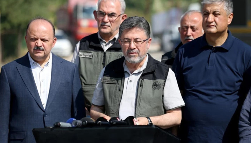 Bakan Yumaklı: Şu an ülkemizde aktif bir yangın yok