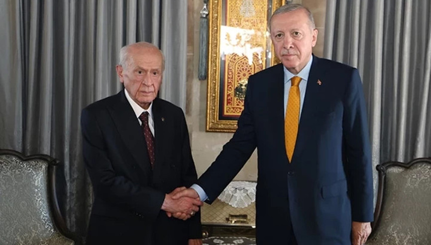 Cumhurbaşkanı Erdoğan ile MHP lideri Bahçeli bir araya gelecek
