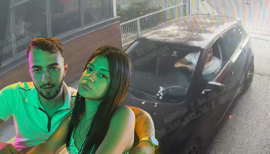 Sarıyerde üniversite kampüsündeki cinayet öncesinde Kurtuluş’un kampüse girdiği anlar güvenlik kamerasında