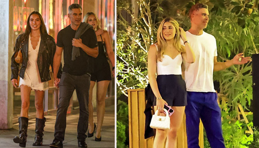 17 yıllık evlilik bitti, kısa ilişkiler devri başladı: Bir ay esmer güzelle el ele... Ertesi ay sarışınla gezmede