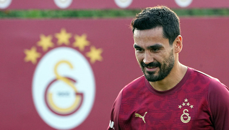 İlkay Gündoğan, Galatasaray ile ilk antrenmanına çıktı