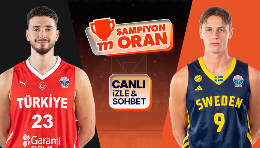 12 Dev Adam çeyrek final için İsveç karşısında Maçın heyecanı canlı yayın, canlı sohbet ve Şampiyon Oranlar ile Mislide