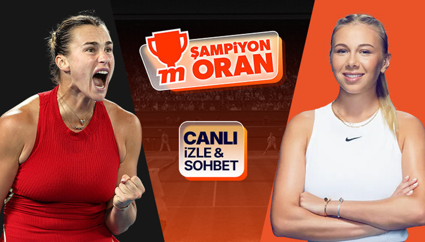 Amerika Açık kadınlar finali canlı yayınla Misli’de… Son şampiyon Sabalenka, Anisimova’ya karşı