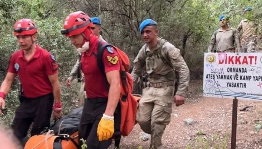Likya Yolu’nda kaybolan Çinli turistin cansız bedeni bulundu