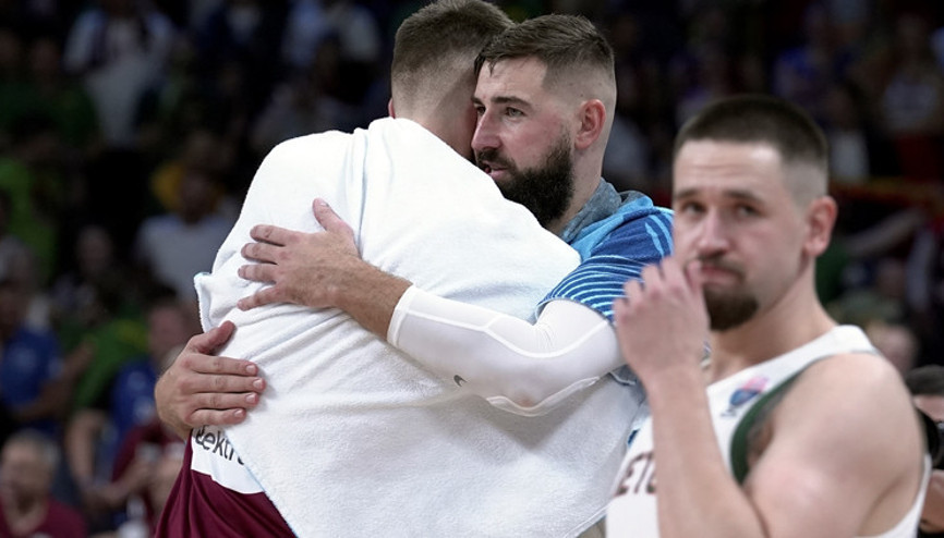 Litvanya, EuroBaskette çeyrek finalde Letonya veda etti