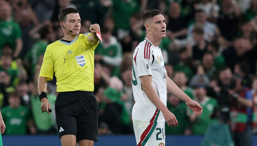 Rolland Sallai hem gol attı hem kırmızı gördü, Macaristan puan bıraktı