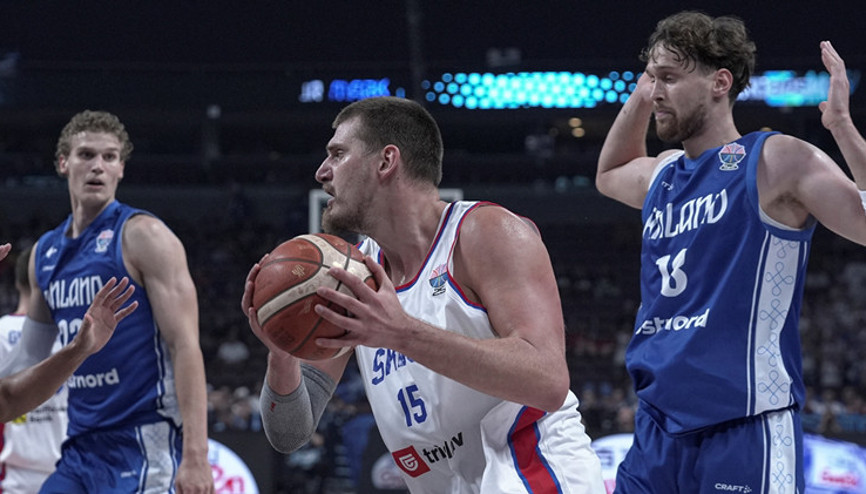 Sırbistan EuroBaskete veda etti, Finlandiya çeyrek finalde