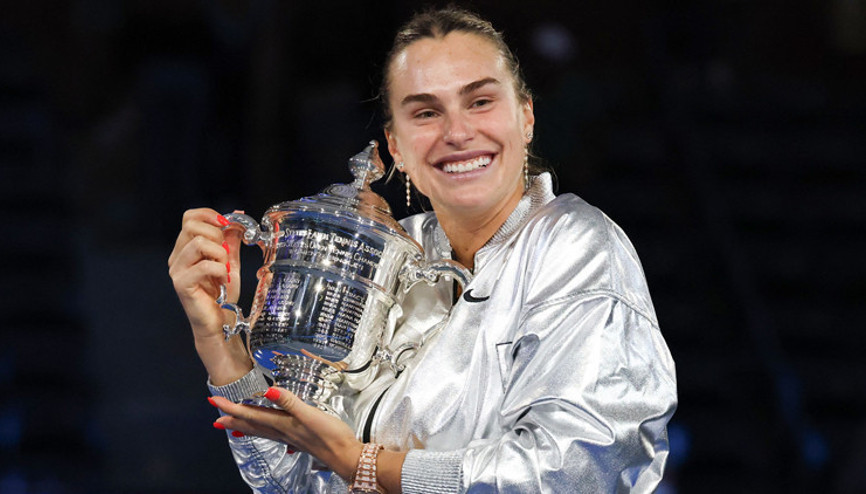 Sabalenka üst üste 2. kez ABD Açıkta şampiyon