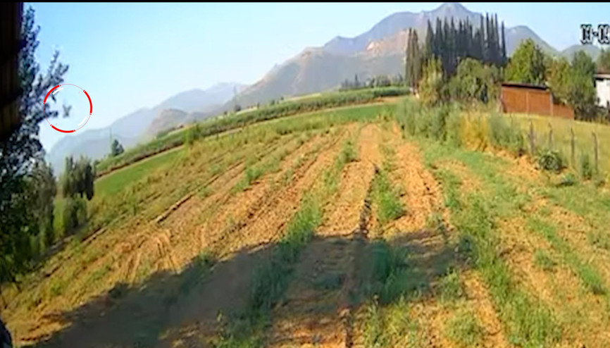 İzmirde eğitim uçağının düşme anı kamerada