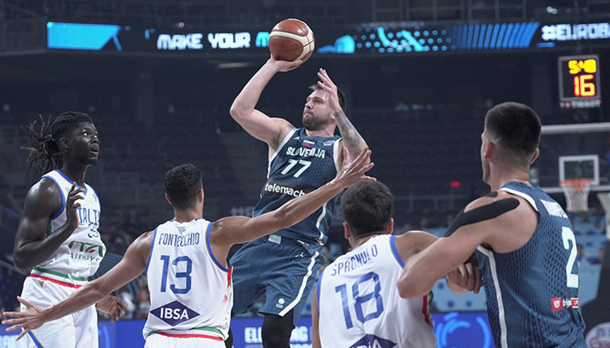 Luka Doncic parladı, Slovenya çeyrek finale yükseldi