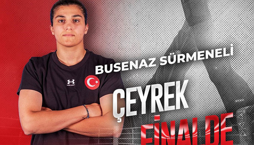 Busenaz Sürmeneli, Dünya Boks Şampiyonasında çeyrek finalde