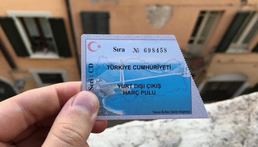 Yurt dışına çıkış harcı bin liraya yükseltildi