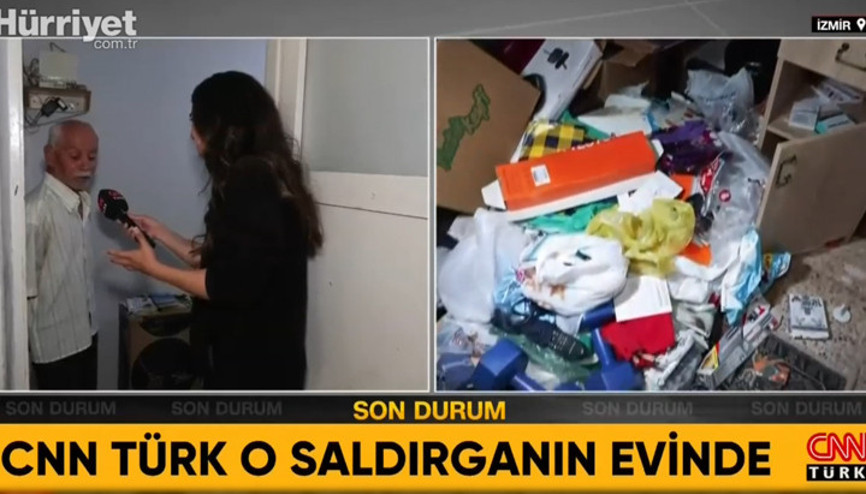 İşte İzmirde saldırıda 2 polisi şehit eden o saldırganın evi