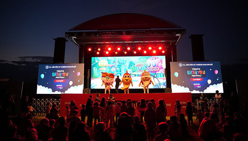 Türkiye Kültür Yolu Festivali Kayseride sürüyor