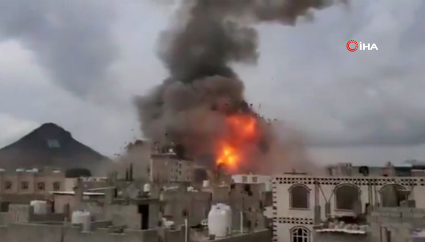 İsrail Yemen’i vurdu