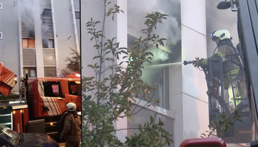 Ataşehirde yangından kurtarıldı: Ölen kedisi için ağladı Ataşehirde yangından kurtarıldı: Ölen kedisi için ağladı