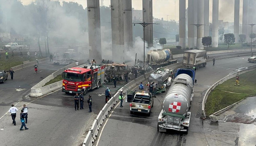 LPG tankeri patladı: 4 ölü, 90 yaralı
