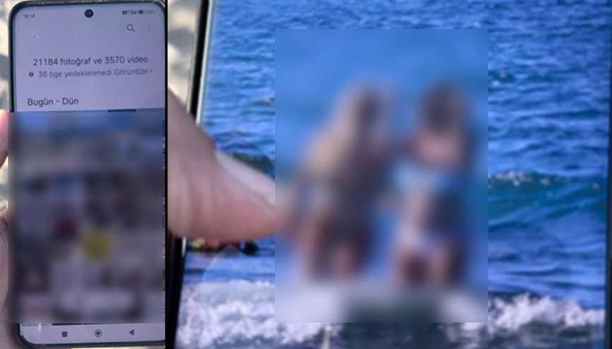 Plajda kadınların fotoğraflarını çeken şüpheli tutuklandı
