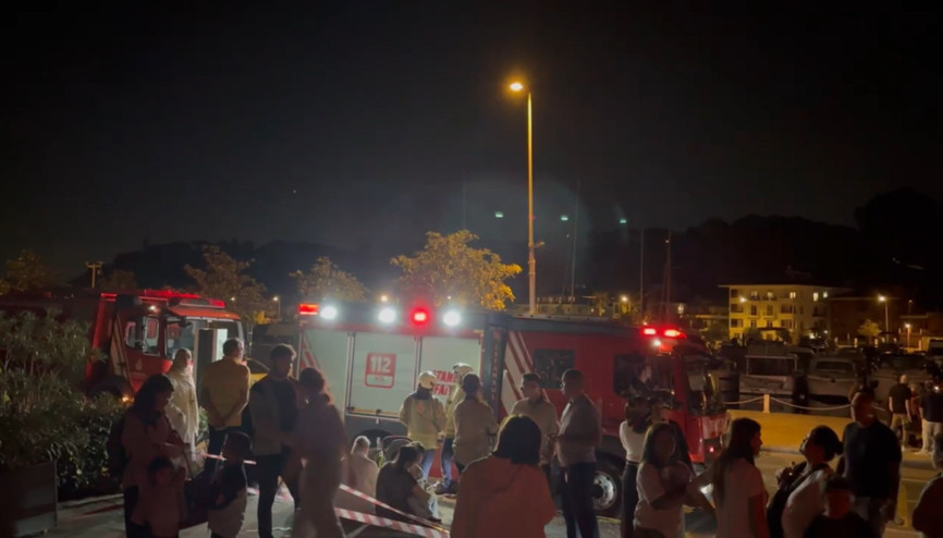 İstanbul- Sarıyer’de, otelin elektrik panosundaki yangın söndürüldü