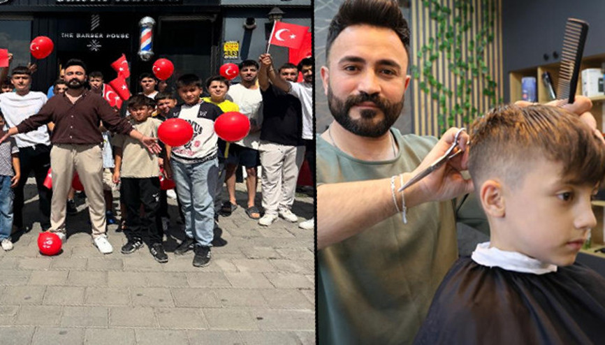 Öğrencilere ücretsiz yaptı Sosyal medyadan duyan akın etti