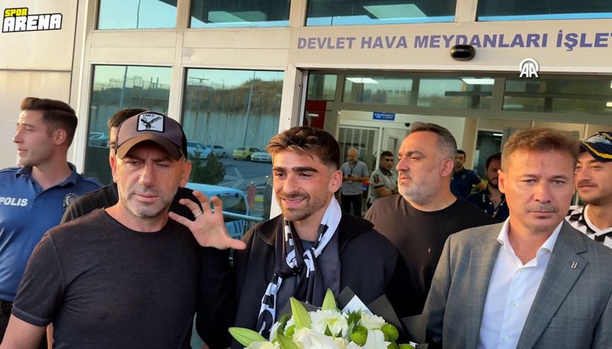 Beşiktaşın yeni transferi Jota Silva, İstanbula geldi