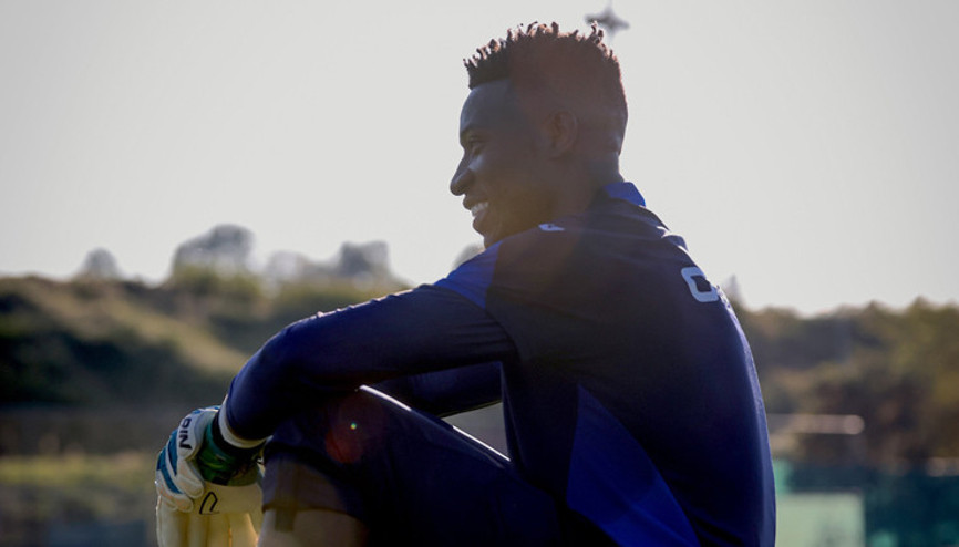 Andre Onana, Trabzonsporda ilk idmanına çıktı