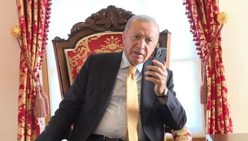 Cumhurbaşkanı Erdoğandan A Milli Basketbol Takımına tebrik telefonu