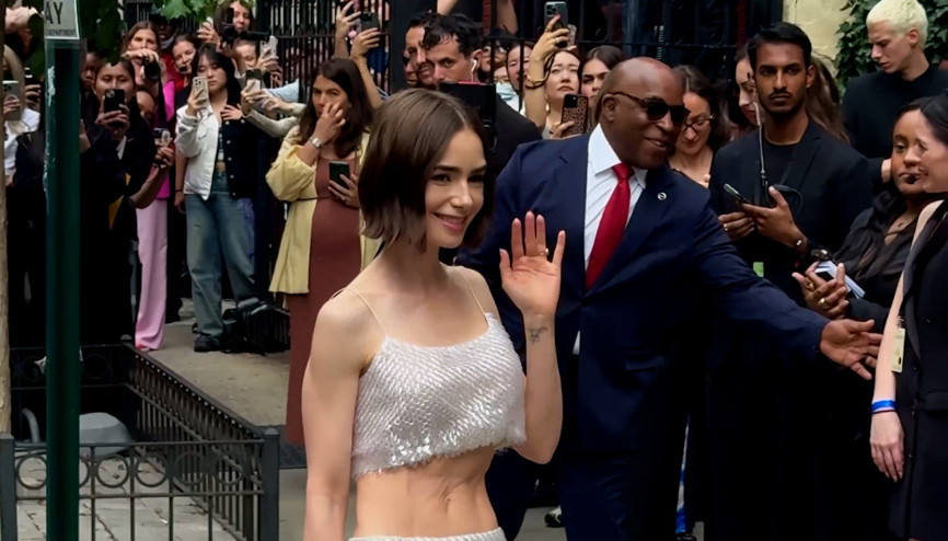 Lily Collins, aşırı zayıflığıyla dikkat çekti