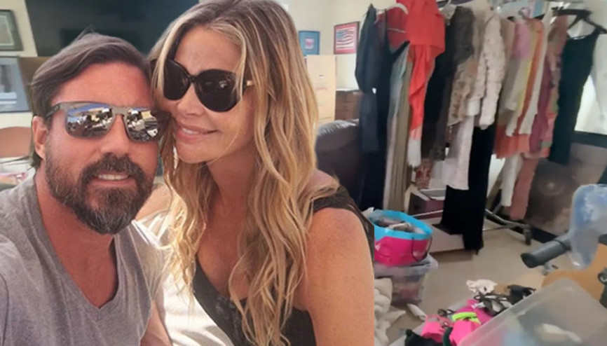 Ünlü çiftin milyonluk evinin haline bakın Elbiseler güve yuvası, yerler pislik içinde... Bir de karısından nafaka istiyor