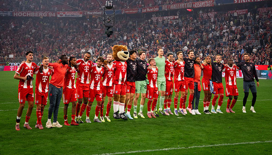 Bayern Münih, Hamburg karşısında zorlanmadı