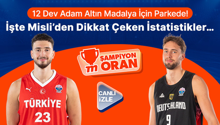 12 Dev Adam Altın Madalya İçin Parkede İşte Misli’den Dikkat Çeken İstatistikler…