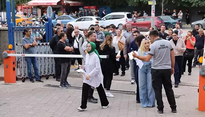 KPSS Alan Bilgisi üçüncü oturumu yapıldı