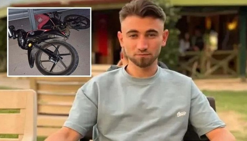 Feci kaza Bariyere çarpan motosikletin sürücüsü öldü