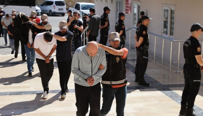 Gaziantepte El Kaide ve DEAŞ’a darbe 7 zanlı tutuklandı