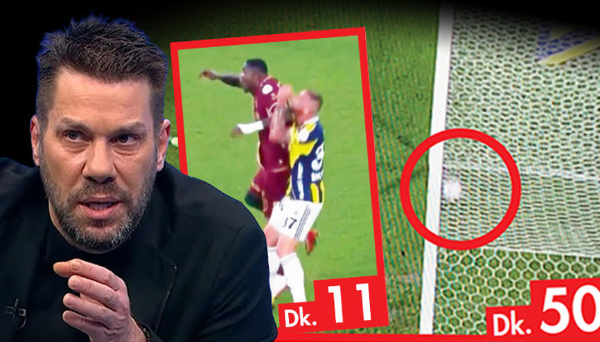 Fırat Aydınus, Fenerbahçe-Trabzonspor maçındaki hakem kararlarını inceledi: Gol iptali yanlış Topun çizgiyi geçtiği...