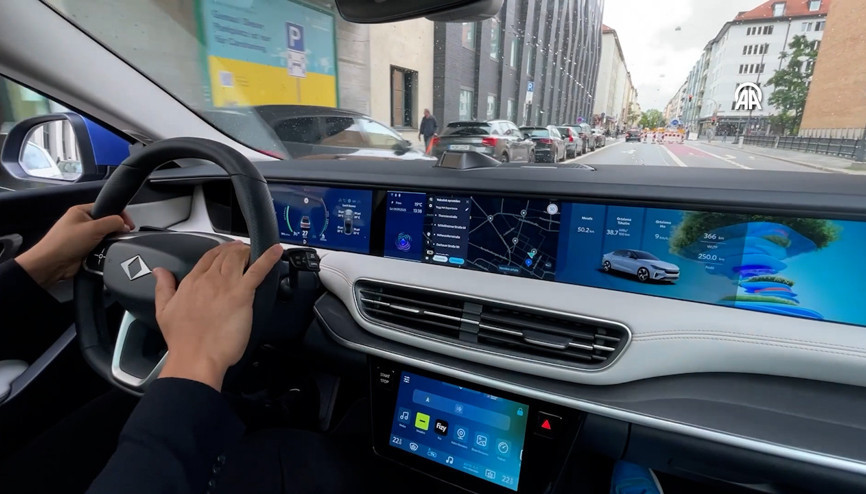 Togg T10Fin test sürüşü