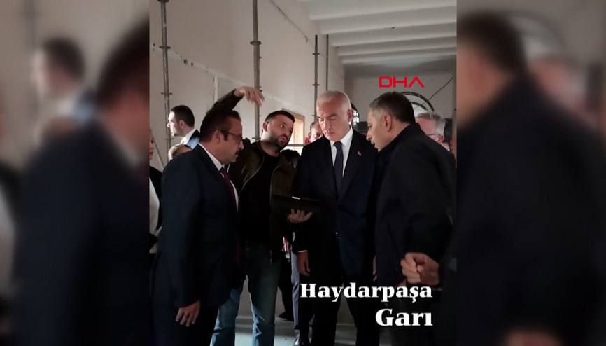 Bakan Ersoy: Tarihi Haydarpaşa Garı kültür ve sanatın merkezi olacak